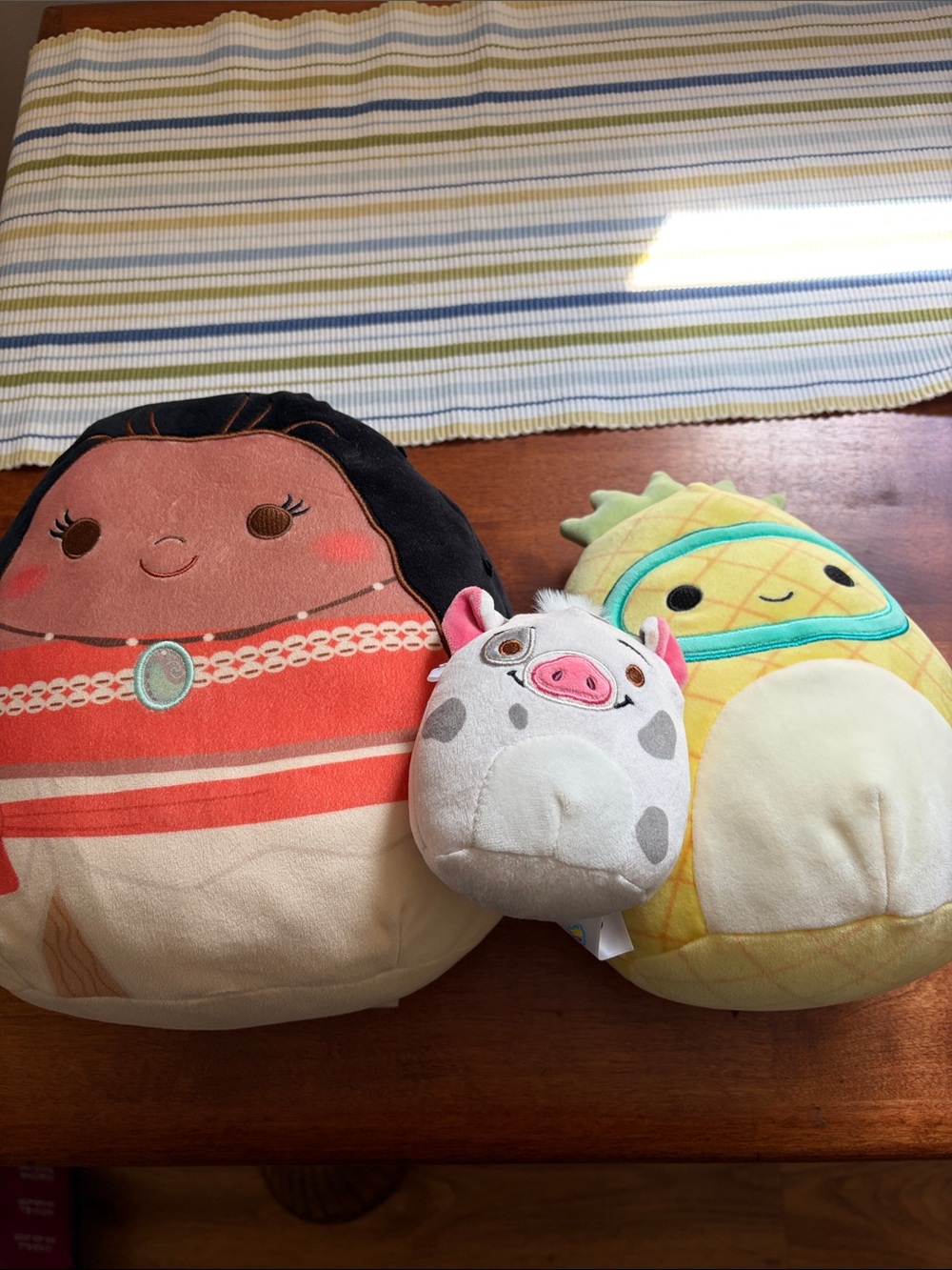 Disney Moan and Pua and Pineapple Squishmallow Lot